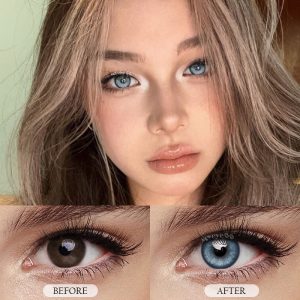 Coloredeye Aloe Blue Colored Contact Lenses