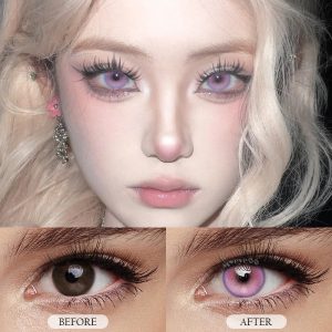 Coloredeye Serpent Pink Prescrition Cosplay Colored Contact Lenses