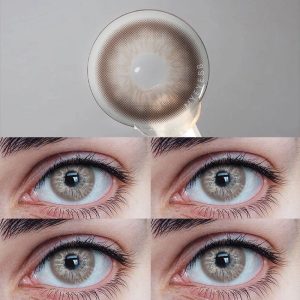 Coloredeye Unspoken Mirage Brown Prescription Colored Contact Lenses