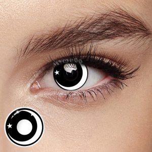 Coloredeye Moon Star White Cosplay Colored Contact Lenses