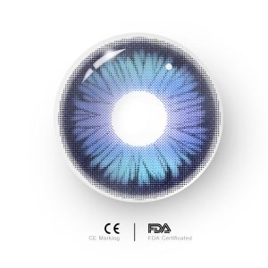 Coloredeye Butterfly Petal Blue Colored Contact Lenses丨6 Months