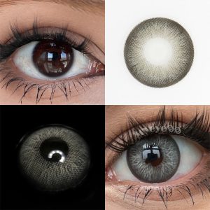 Coloredeye Barbie Taylor Grey Prescription Colored Contact Lenses