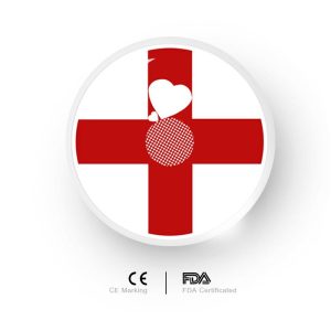 Coloredeye Blind Red Cross Cosplay Colored Contact Lenses