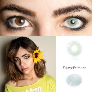 Coloredeye Hid II Topazio Prescription Colored Contact Lenses