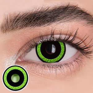 Coloredeye Nebulos Green Cosplay Colored Contact Lenses