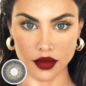 Coloredeye New York III Grey Prescription Colored Contact Lenses