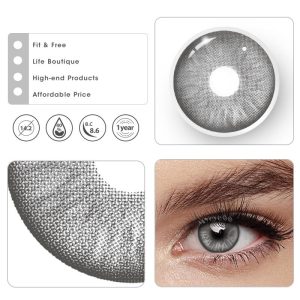 Coloredeye Mint Grey Prescription Colored Contact Lenses