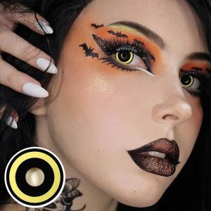 Coloredeye Nebulos Yellow Cosplay Colored Contact Lenses