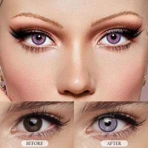 Coloredeye Fruit Violet Colored Contact Lenses