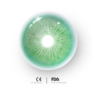 Coloredeye Serpent Green Prescrition Cosplay Colored Contact Lenses