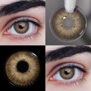 Coloredeye New York III Brown Prescription Men Colored Contact Lenses