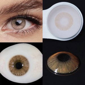 Coloredeye Hid II Ocre Prescription Colored Contact Lenses
