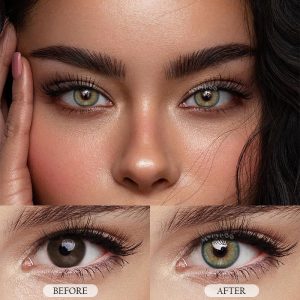 Coloredeye Mystic Green Prescrition Colored Contact Lenses