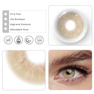 Coloredeye Sin Brown Prescription Colored Contact Lenses