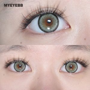 Coloredeye Norko Green Prescription Colored Contact Lenses