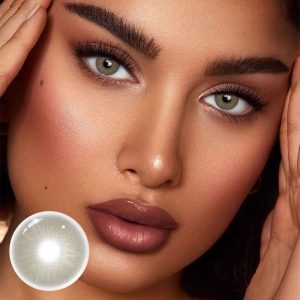 Coloredeye Eros Grey Prescription Colored Contact Lenses