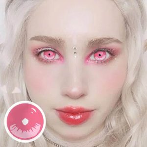 Coloredeye Blind Kamado Nezuko Prescription Cosplay Colored Contact Lenses