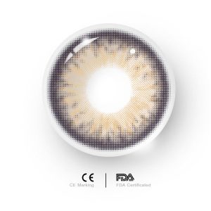 Coloredeye Sicilian Brown Prescription Colored Contact Lenses