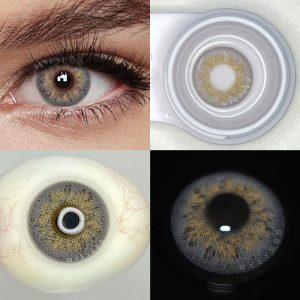 Coloredeye Russian Girl Grey Prescription Colored Contact Lenses