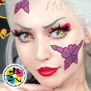 Coloredeye Blind Douma Prescription Cosplay Colored Contact Lenses