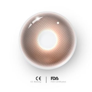 Coloredeye Misty Orange Brown Prescrition Colored Contact Lenses | 6 Months