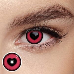 Coloredeye Pink Eyes Prescription Cosplay Colored Contact Lenses