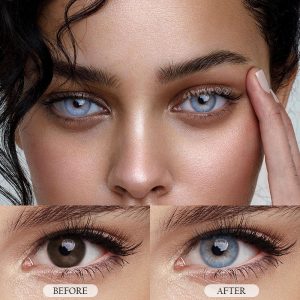 Coloredeye Hid II Azul Prescription Colored Contact Lenses