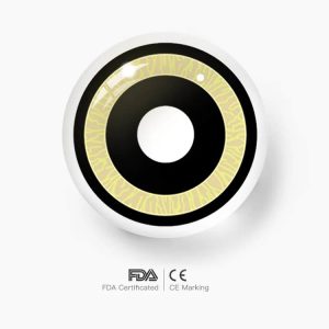Coloredeye Nebulos Yellow Cosplay Colored Contact Lenses