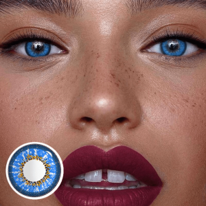 Coloredeye Blue Prescription Cosplay Colored Contact Lenses