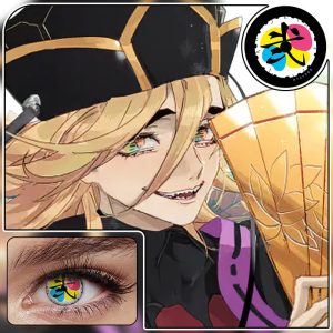 Coloredeye Blind Douma Prescription Cosplay Colored Contact Lenses