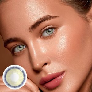 Coloredeye Neala Yellow Brown Prescription Colored Contact Lenses