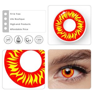 Coloredeye Wolf Eyes Cosplay Colored Contact Lenses