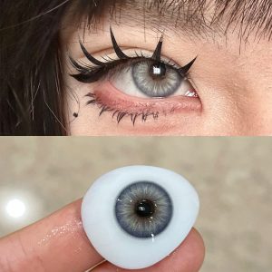Coloredeye Icy Cosmos Violet Grey Colored Contact Lenses | 1 Month