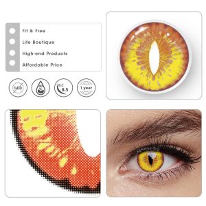 Coloredeye Blind Dragon Maid Prescription Cosplay Colored Contact Lenses
