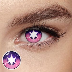 Coloredeye Blind Ruby Hoshino Purple Cosplay Colored Contact Lenses