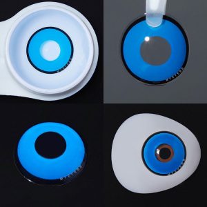 Coloredeye Blue Manson Prescription Cosplay Colored Contact Lenses