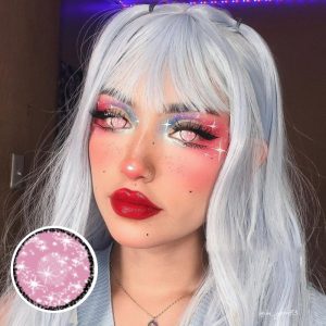 Coloredeye Blind Coral Cosplay Colored Contact Lenses