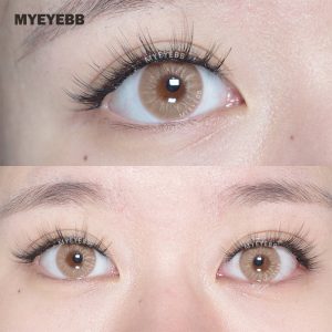 Coloredeye Eros Brown Prescription Colored Contact Lenses