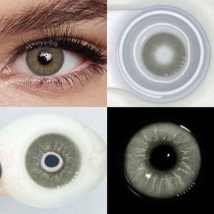 Coloredeye Eros Grey Prescription Colored Contact Lenses