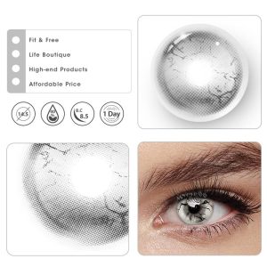 Coloredeye Amizuka Rift White Cosplay Colored Contact Lenses丨1 Day