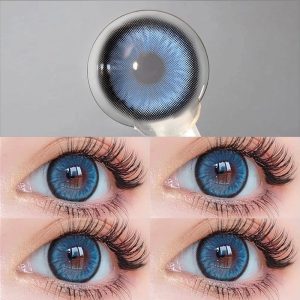 Coloredeye Norko Blue Prescription Men Colored Contact Lenses