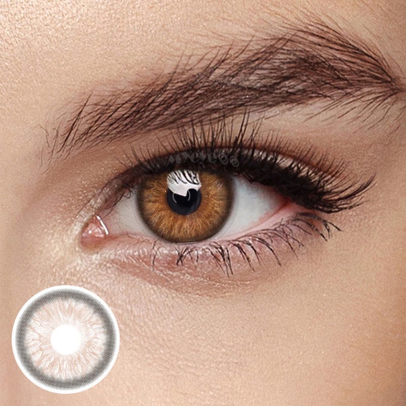 Coloredeye Nordic DNA Brown Colored Contact Lenses