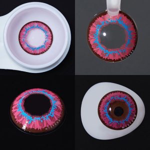 Coloredeye Sunflower Pinky Purple Prescription Cosplay Colored Contact Lenses