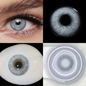 Coloredeye Queen Grey Prescription Colored Contact Lenses