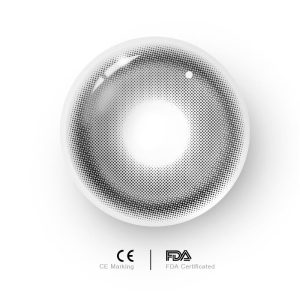 Coloredeye Dusty Black Colored Contact Lenses | 6 Months