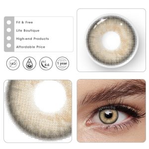 Coloredeye Wild DNA Brown Colored Contact Lenses