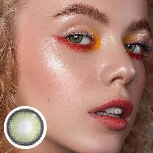 Coloredeye Norko Green Prescription Colored Contact Lenses