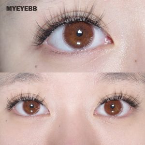 Coloredeye Queen Brown Prescription Colored Contact Lenses