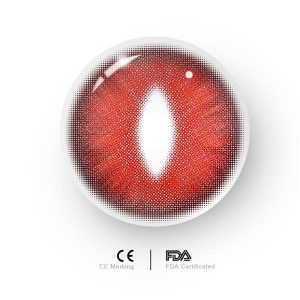 Coloredeye Dragon Eye Red Cosplay Colored Contact Lenses丨1 Day