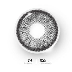 Coloredeye Cocoa Black Prescription Men Colored Contact Lenses